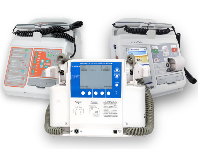 Дефибриллятор-монитор ДКИ-Н-11 Аксион для стационара