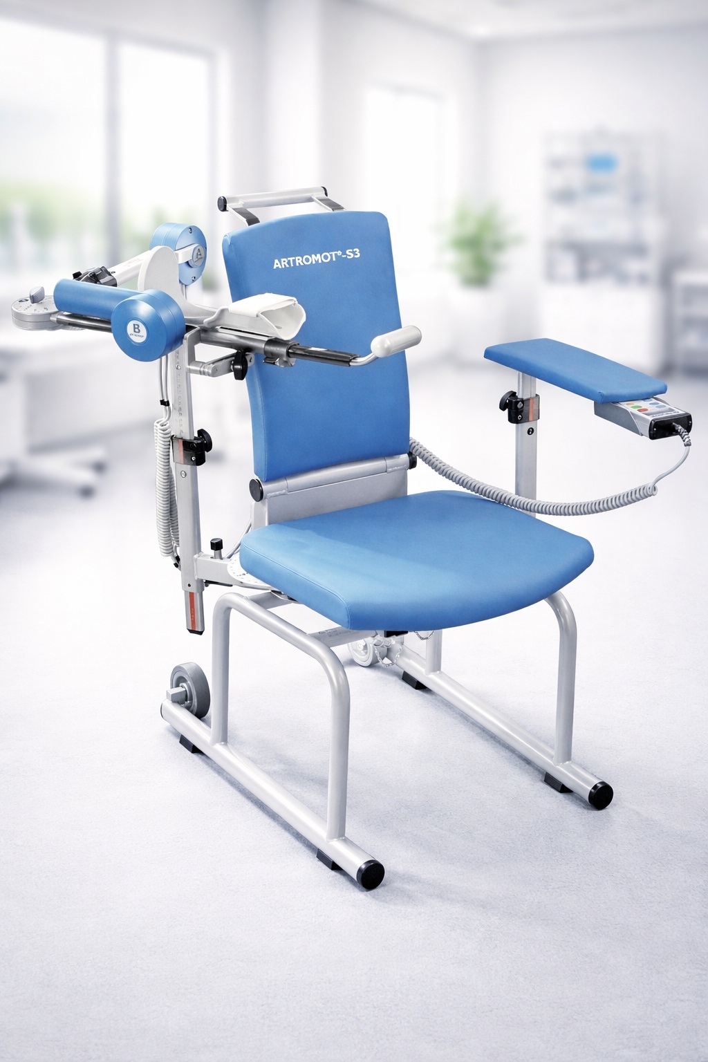 Аппарат ARTROMOT K для пассивной разработки коленного сустава после эндопротезирования